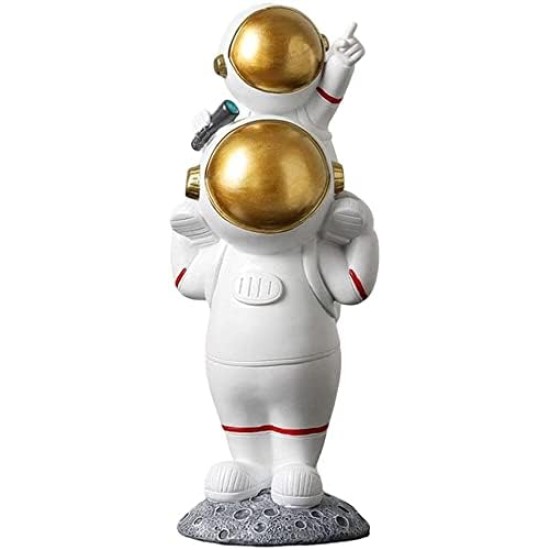 Astronaut Statue Resin Astronaut Statue Astronaut Sculpture Home Art Crafts Desktop Decorations For Desktop Bedroom Home Lamp Decoration