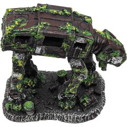 Aquarium decoration, aquarium decoration, aquarium decoration, robot dog, aquarium decoration, synthetic resin, handicrafts