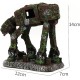 Aquarium decoration, aquarium decoration, aquarium decoration, robot dog, aquarium decoration, synthetic resin, handicrafts
