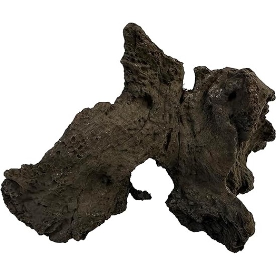 Natural medium sinking driftwood 15.24 cm - 22.86 cm Nano fish tank, shrimp jars, terrariums, reptile branches and wood habitat wood decorative arts and crafts decoration